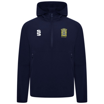 Staff Uniform - Dual Elite 1/4 Zip Hoody / Rain Jacket - Navy/White - Unisex Fit